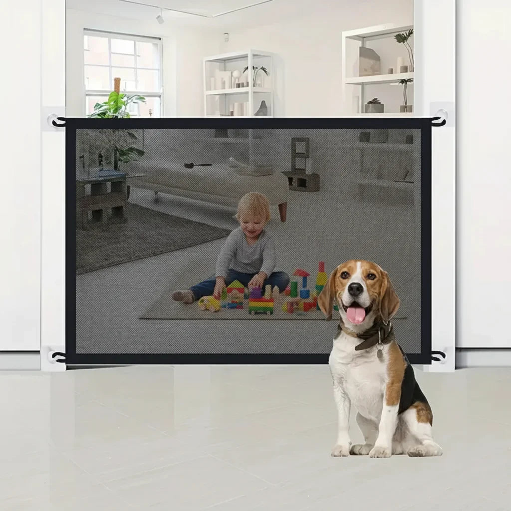 Barriere de securite pour chien a la maison