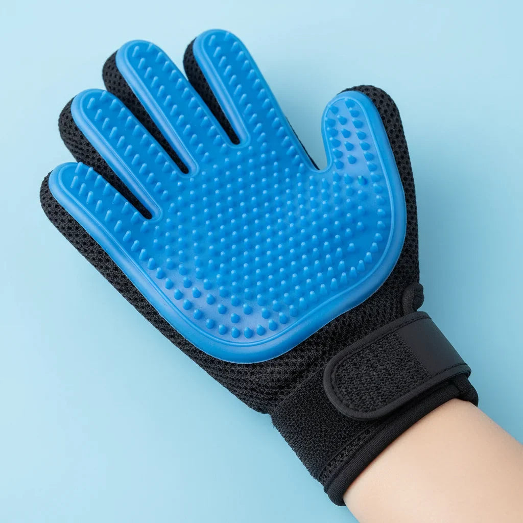 Gants de toilettage silicone chien et chat - vue 5
