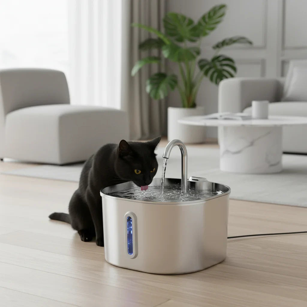 Fontaine a eau ZYFeeder chien et chat - vue 4
