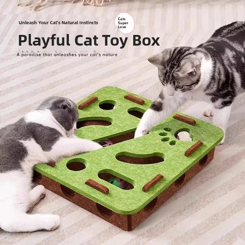 Jouet puzzle interactif pour chat - vue 5